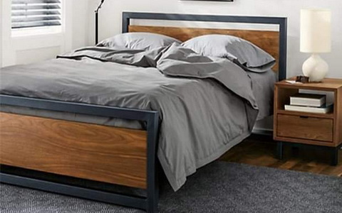 Кровать деревянная лофт