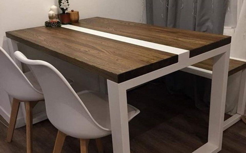 Стол деревянный лофт