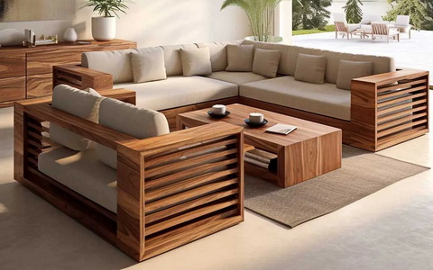 Диван деревянный оптом