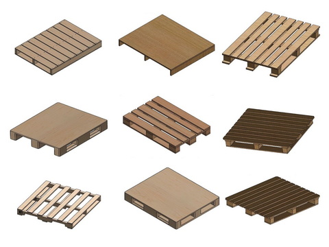 Варианты паллет