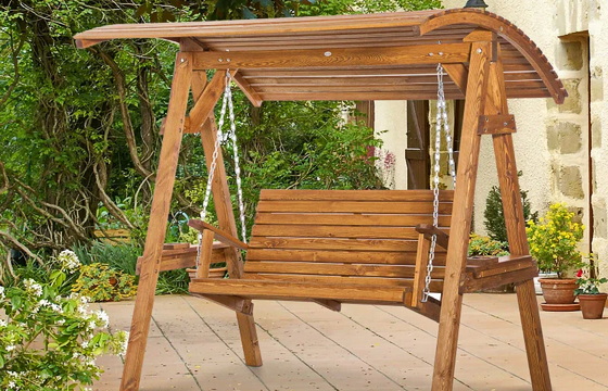 Гойдалка дерев'яна