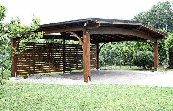 Навіс із дерева замовити