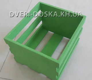 ящик декоративный зеленый