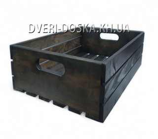 ящик декоративный черный